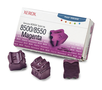 Xerox Genuine Solid Ink 8500/8550 Magenta (3 Sticks) (Magenta)