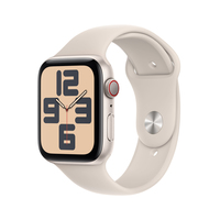 Apple Watch SE OLED 44 mm Digital 368 x 448 Pixel Touchscreen 4G Beige WLAN GPS