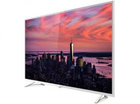 Thomson 55UA6406W 55" 4K Ultra HD Smart-TV WLAN Weiß LED TV (Weiß)
