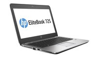 HP EliteBook 725 G3 2.1GHz A12 PRO-8800B 12.5Zoll 1920 x 1080Pixel 3G 4G Schwarz, Grau (Schwarz, Grau)