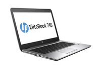 HP EliteBook 745 G3 Notebook-PC (Schwarz, Silber)