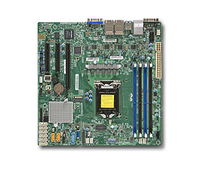 Supermicro X11SSH-LN4F Intel C236 LGA 1151 (Socket H4) Micro ATX Server-/Workstation-Motherboard