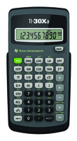 Texas Instruments TI-30Xa (Schwarz, Grau)