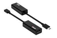 CLUB3D USB 3.1 Type C to DisplayPort1.2 UHD Active Adapter (Schwarz)