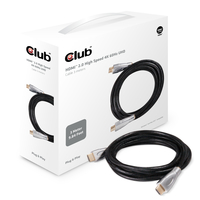 CLUB3D   HDMI™ 2.0 High Speed Cable 3Meter UHD 4K/60Hz (Schwarz, Silber)