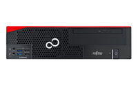 Fujitsu ESPRIMO D556 3.7GHz i3-6100 Desktop Schwarz, Rot (Schwarz, Rot)
