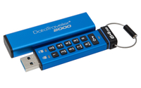 Kingston Technology DataTraveler 2000 64GB 64GB USB 3.0 (3.1 Gen 1) Type-A Blau USB-Stick (Blau)