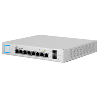 Ubiquiti Networks UniFi US-8-150W Managed network switch Gigabit Ethernet (10/100/1000) Energie Über Ethernet (PoE) Unterstützung Weiß Netzwerk-Switch (Weiß)