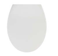WENKO 21903100 Toilettensitz Harter Toilettensitz Duroplast Weiß (Weiß)