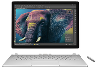 Microsoft Surface Book 2.4GHz i5-6300U 13.5Zoll 3000 x 2000Pixel Touchscreen Silber Hybrid (2-in-1) (Silber)