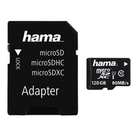 Hama 128GB microSDXC UHS-I Klasse 10 (Schwarz)