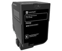 Lexmark 84C2HKE Tonerkartusche 1 St&uuml;ck(e) Original Schwarz