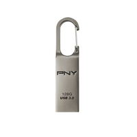 PNY Loop Attaché 3.0 128GB 128GB USB 3.0 Silber USB-Stick (Silber)
