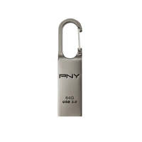 PNY Loop Attaché 3.0 64GB 64GB USB 3.0 Silber USB-Stick (Silber)