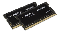 HyperX Impact 32GB DDR4 2400MHz SODIMM Kit 32GB DDR4 2400MHz Speichermodul (Schwarz)