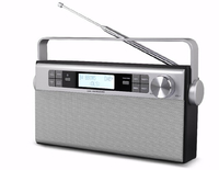 Soundmaster DAB 650 Tragbar Digital Silber Radio (Silber)