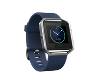 Fitbit Blaze LCD Schwarz, Edelstahl (Schwarz, Blau, Edelstahl)