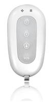 smanos RE2300 RF Wireless Drucktasten Silber, Weiß Fernbedienung (Silber, Weiß)