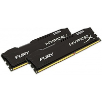 HyperX FURY Memory Black 16GB DDR4 2133MHz Kit 16GB DDR4 2133MHz Speichermodul (Schwarz)