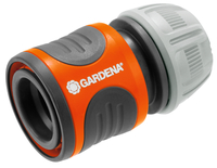 Gardena Schlauchverbinder 13 mm (1/2")- 15 mm (5/8") (Schwarz, Grau, Orange)