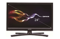 Lenco LED-2421 24" HD ready Schwarz LED-Fernseher (Schwarz)