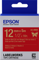 Epson LK-4RKK Gold auf Rot