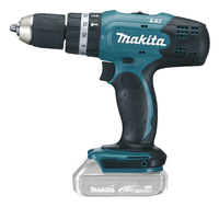 Makita DHP453Z Bohrmaschine Ohne Schl&uuml;ssel 1,7 kg Schwarz, Gr&uuml;n, Silber (Schwarz, Gr&uuml;n, Silber)