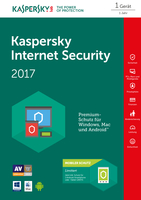 Kaspersky Lab Internet Security 2017 1Benutzer 1Jahr(e)