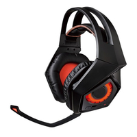 ASUS ROG Strix Wireless Binaural Kopfband Schwarz Headset (Schwarz, Orange)