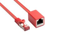 Alcasa 8063VR-010R 1m Cat6 S/FTP (S-STP) Rot Netzwerkkabel (Rot)