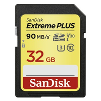 Hama 32GB SDHC "Extreme +" 32GB SDHC UHS-I Klasse 10 Speicherkarte (Schwarz)