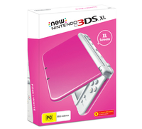 Nintendo New 3DS XL (Pink, Weiß)