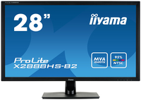 iiyama ProLite X2888HS-B2 28Zoll Full HD MVA Matt Schwarz Flach Computerbildschirm (Schwarz)