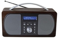 Soundmaster DAB600 Uhr Digital Braun Radio (Braun)