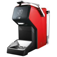 AEG LM3100RE Pad-Kaffeemaschine 0.84l Schwarz, Metallisch, Rot (Schwarz, Metallisch, Rot)