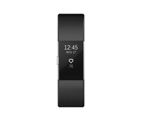 Fitbit Charge 2 (Schwarz, Silber)