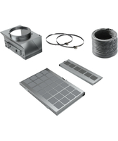 Siemens LZ10AFS00 Bauteil & Zubehör für Dunstabzugshauben Recycling-Set für Dunstabzugshaube (Schwarz, Grau)