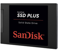 Sandisk 3.5", SATA 3, 960 GB Serial ATA III (Schwarz, Rot)