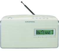 Grundig Music WS 7000 DAB+ Tragbar Analog & digital Radio (Silber, Weiß)