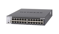 Netgear M4300-24X gemanaged L3 10G Ethernet (100/1000/10000) 1U Schwarz (Schwarz)