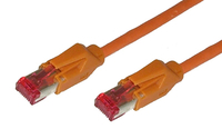 Alcasa 8066-025O 2.5m Cat6 S/FTP (S-STP) Orange Netzwerkkabel (Orange)