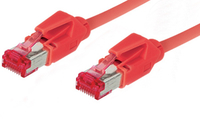Alcasa 8066-125R 25m Cat6 S/FTP (S-STP) Rot Netzwerkkabel (Rot)