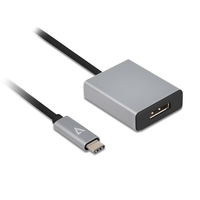 V7 USB 3.1 Typ-C-auf-HDMI-Adapter (Aluminium, Schwarz, Grau)