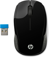 HP Wireless-Maus 200 (Schwarz)