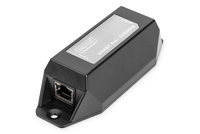 Digitus Gigabit Ethernet PoE+ Repeater, 802.3at, 22 W (Schwarz)
