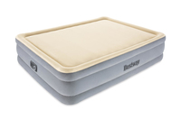 Bestway Komfort-Luftbett mit Schaumstoff-Liegefläche / Super (Beige, Grau)