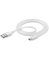 Cellularline USBDATACUSBA-CW USB Kabel 1,2 m USB 2.0 USB A USB C Weiß (Weiß)