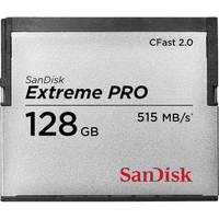 Sandisk 128GB Extreme Pro CFast 2.0 128GB CFast 2.0 Speicherkarte (Schwarz, Silber)