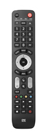 One For All Advanced Evolve 4 Fernbedienung IR Wireless TV, Beistellgerät, DVD/Blu-ray Drucktasten (Schwarz)