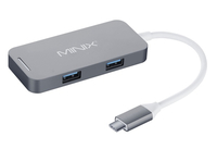 MINIX NEO C Mini USB Type C USB Type C + 2 x USB 3.0 + HDMI Grau Kabelschnittstellen-/adapter (Grau)